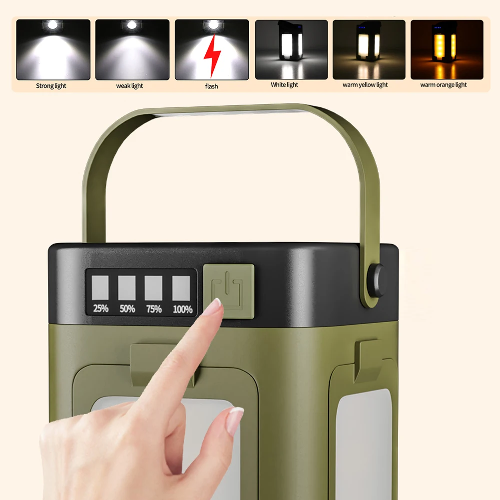 Solar Outdoor Portable Camping - Outdoor Camping Lampe recension och pris