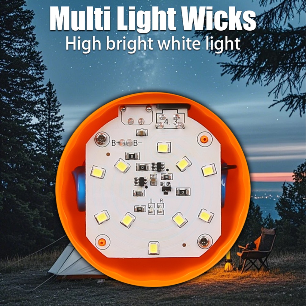 Portable Mini Camping Lamp 4 L - Battery Outdoor Camping recension och pris