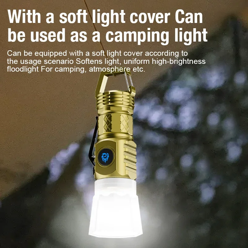 High Strong Power LED Flashlig - Battery Outdoor Camping recension och pris
