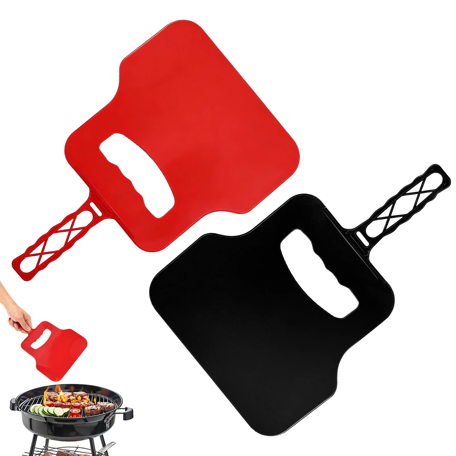 Manual Wind Maker Plastic Hand - Outdoor Camping Burner recension och pris
