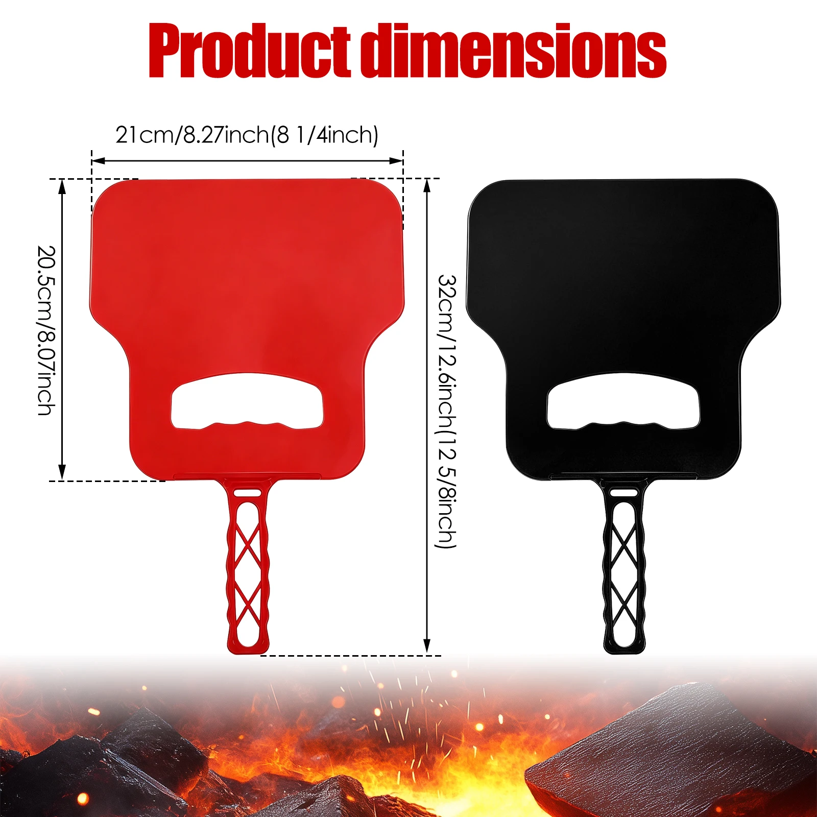 Manual Wind Maker Plastic Hand - Outdoor Camping Burner recension och pris