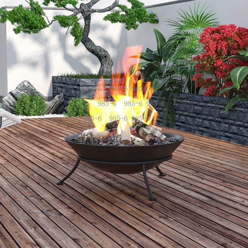 60cm  modern outdoor cast iron - Outdoor Camping Fireplace recension och pris