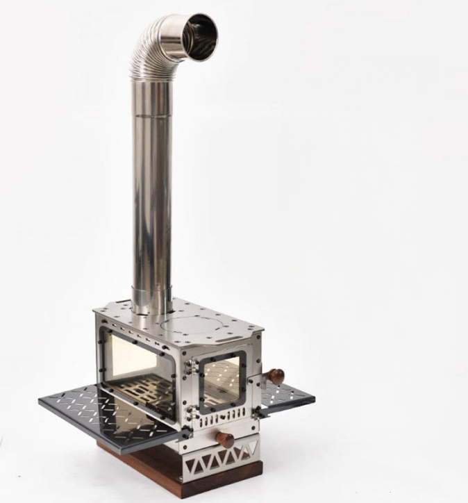 Mini Portable Stainless Steel  - Outdoor Camping Fireplace recension och pris