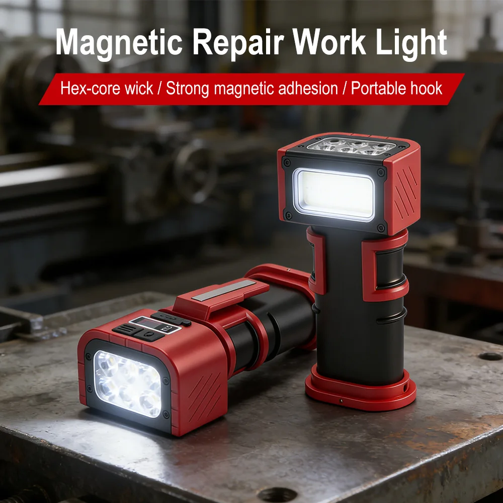BORUiT COB LED Work Light 1000 - Outdoor Camping Lampe recension och pris