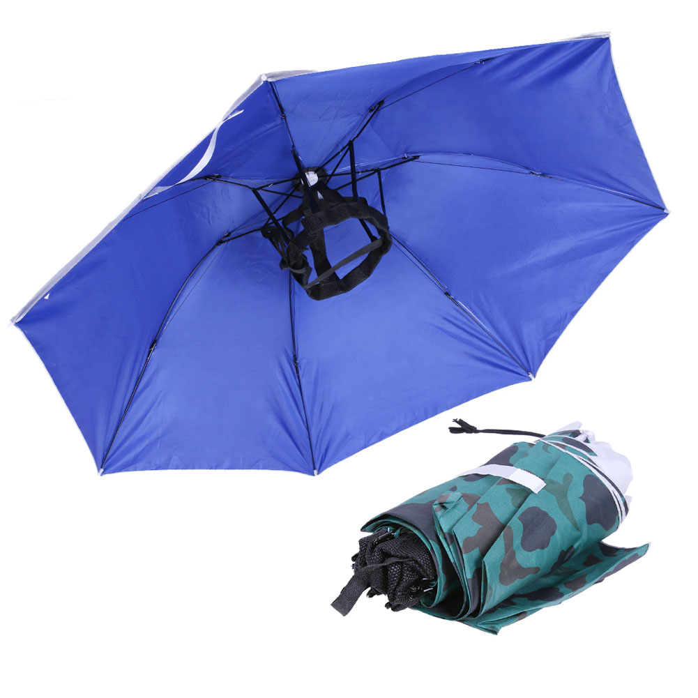 Foldable Head Umbrella Hat Rai - Outdoor Camping Umbrella recension och pris