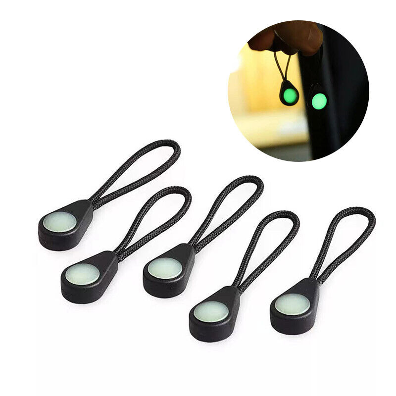 20/10pcs Luminous Zipper Pulle - Outdoor Camping Show recension och pris