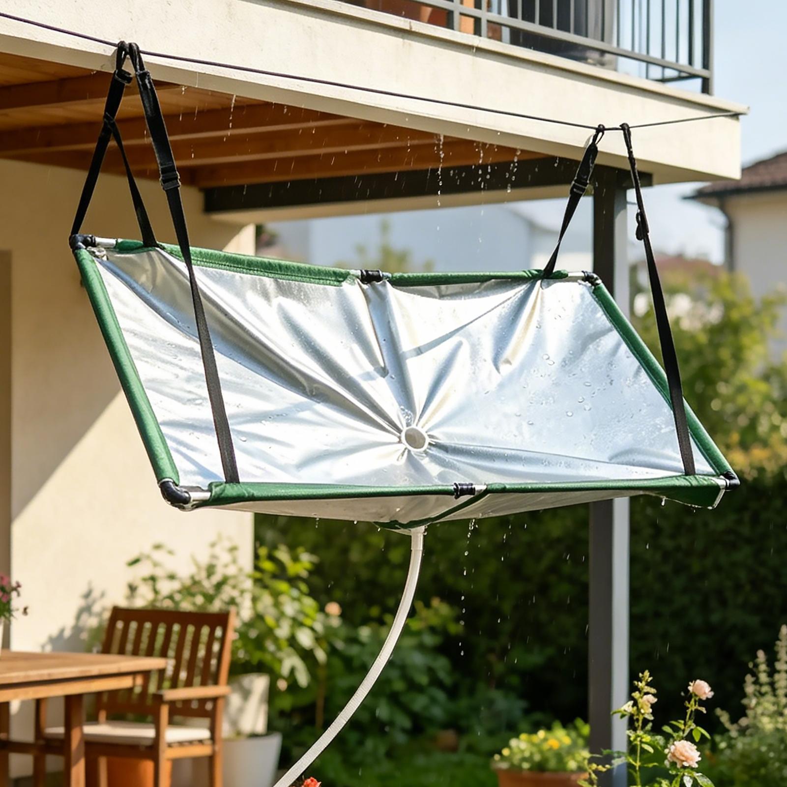 1pc Rain Collector for Garden  - Outdoor Camping Water Filter recension och pris