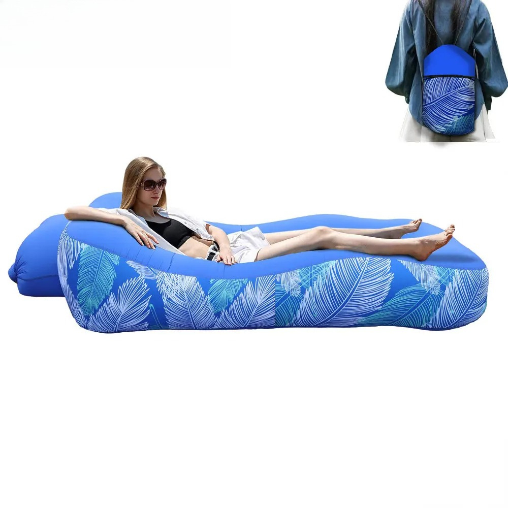 Inflatable Sofa Bed Swimming P - Bed Outdoor Camping recension och pris