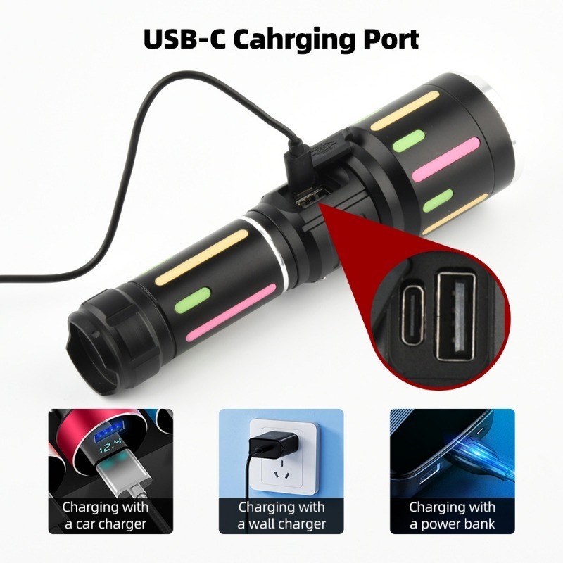 High Power White Light Fluores - Outdoor Camping Hiking recension och pris