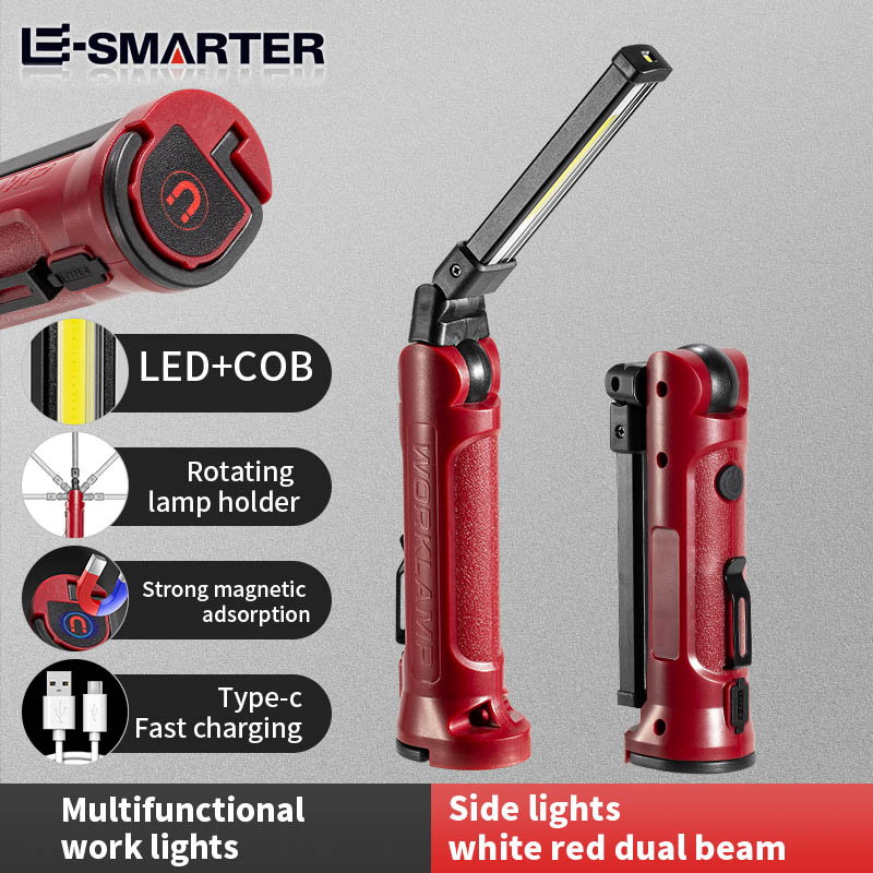 COB LED Work Light Rechargeabl - Outdoor Camping Lampe recension och pris