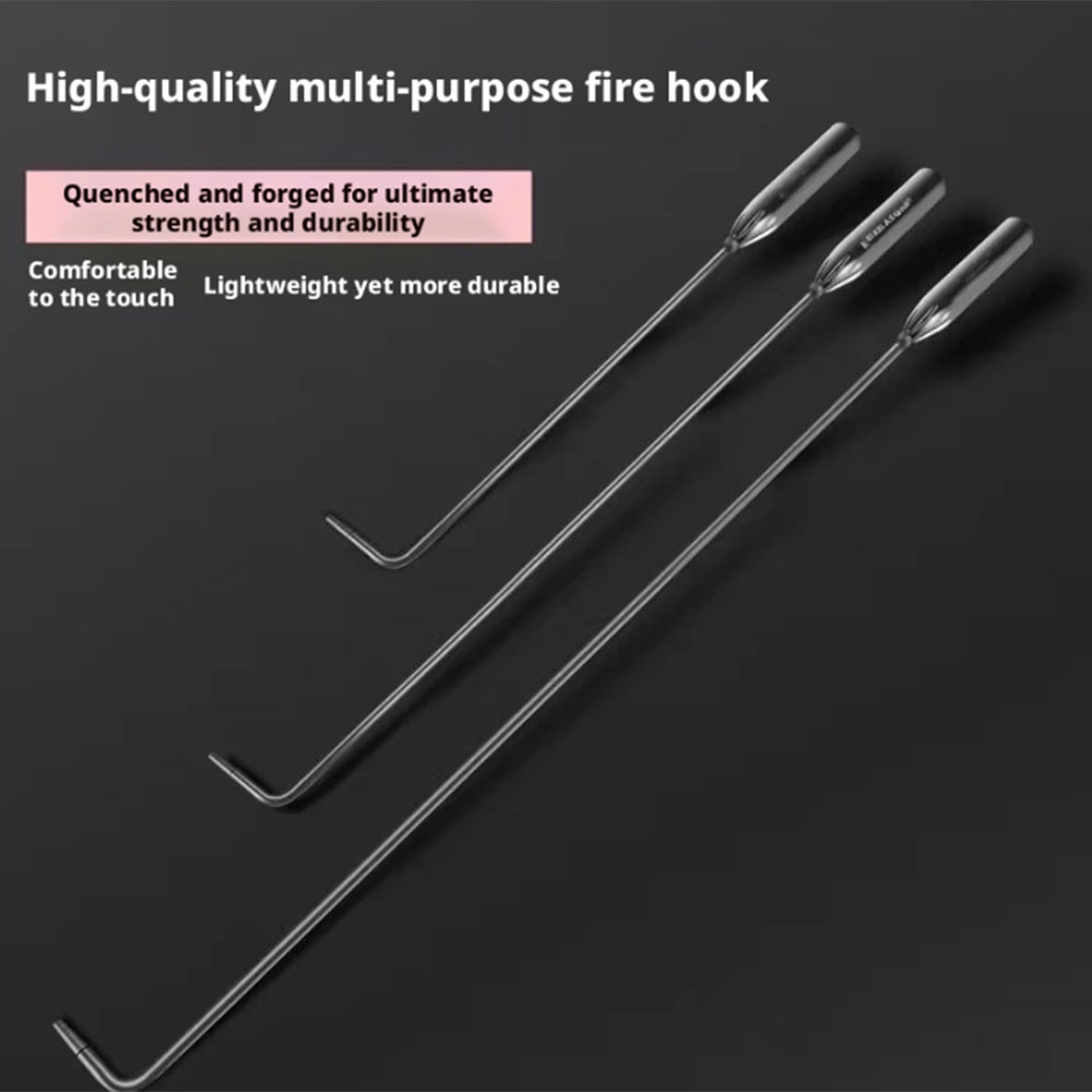 Coal Hook Fireplace Tool Poker - Outdoor Camping Fireplace recension och pris