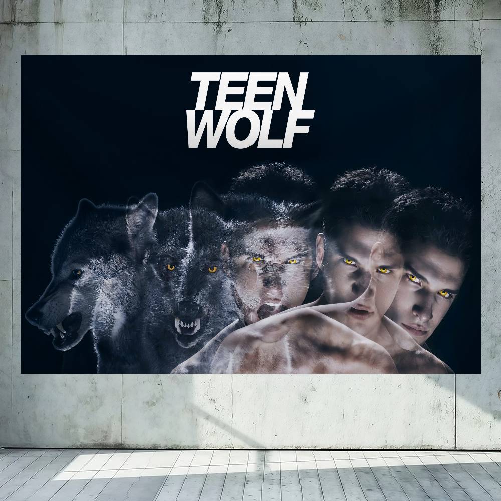 TV Show T-Teen W-Wolf  Flag De - Outdoor Camping Show recension och pris