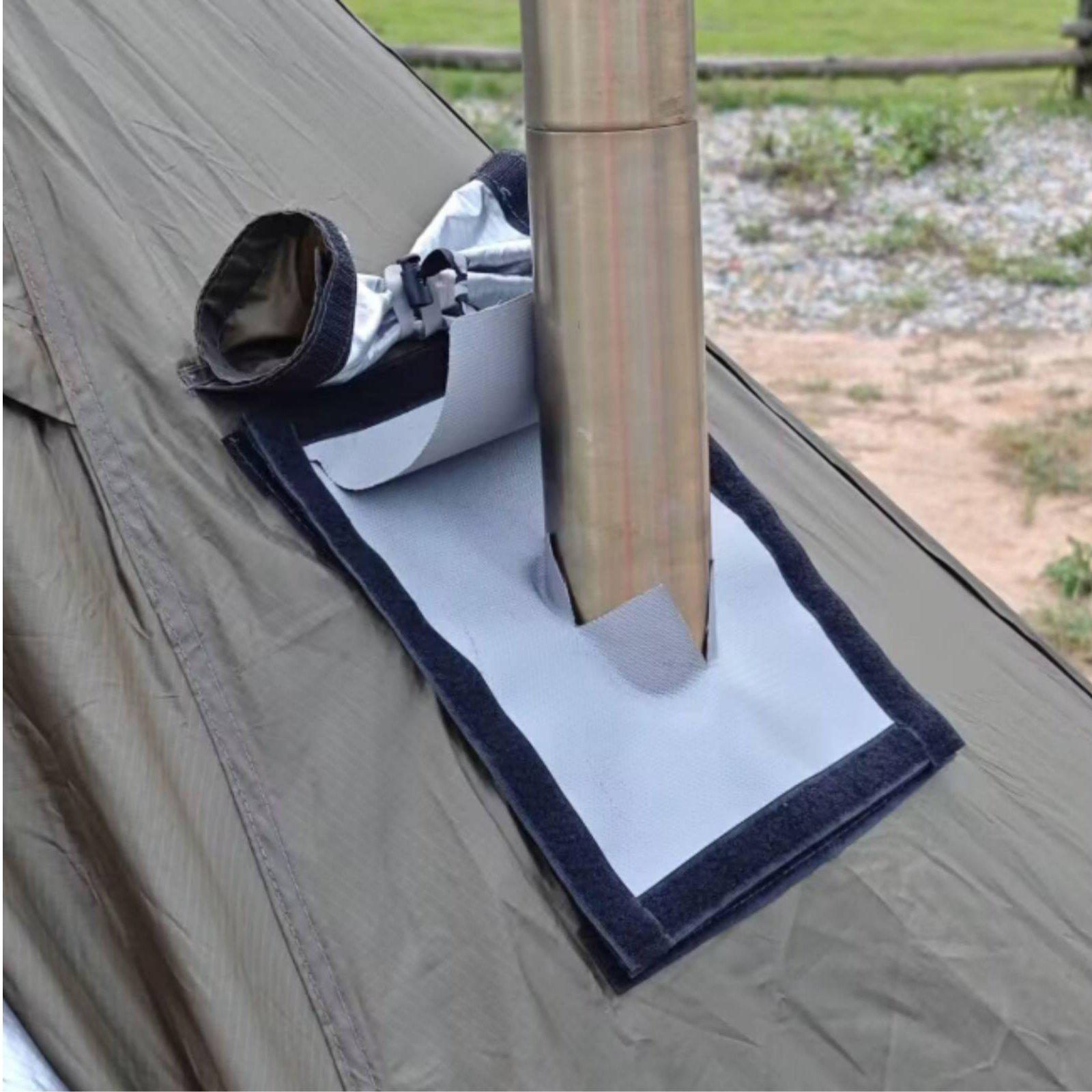Camping Stove Chimney Guard Fi - Outdoor Camping Burner recension och pris