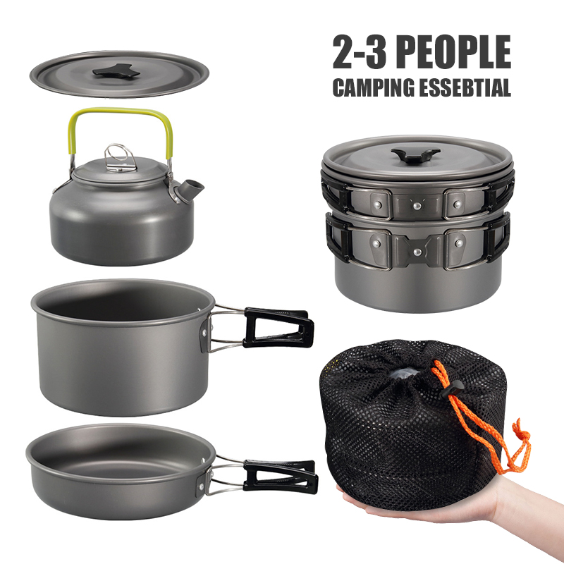 WESTTUNE Camping Cookware Kit  - Outdoor Camping Kitchen Table recension och pris