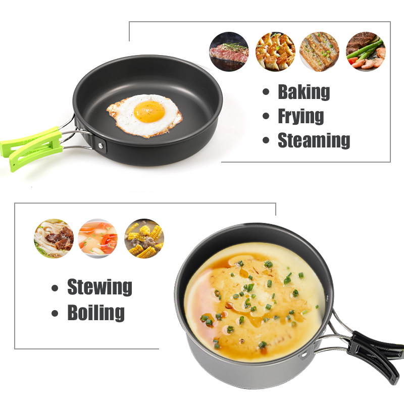 WESTTUNE Camping Cookware Kit  - Outdoor Camping Kitchen Table recension och pris
