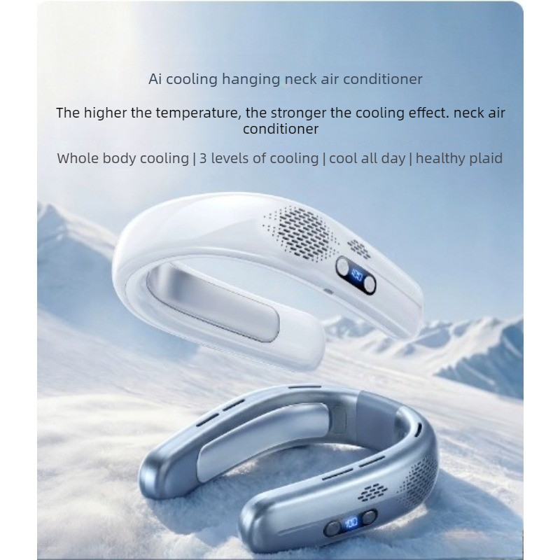 Portable Neck Fan Cooling Mini - Camping Quiet recension och pris