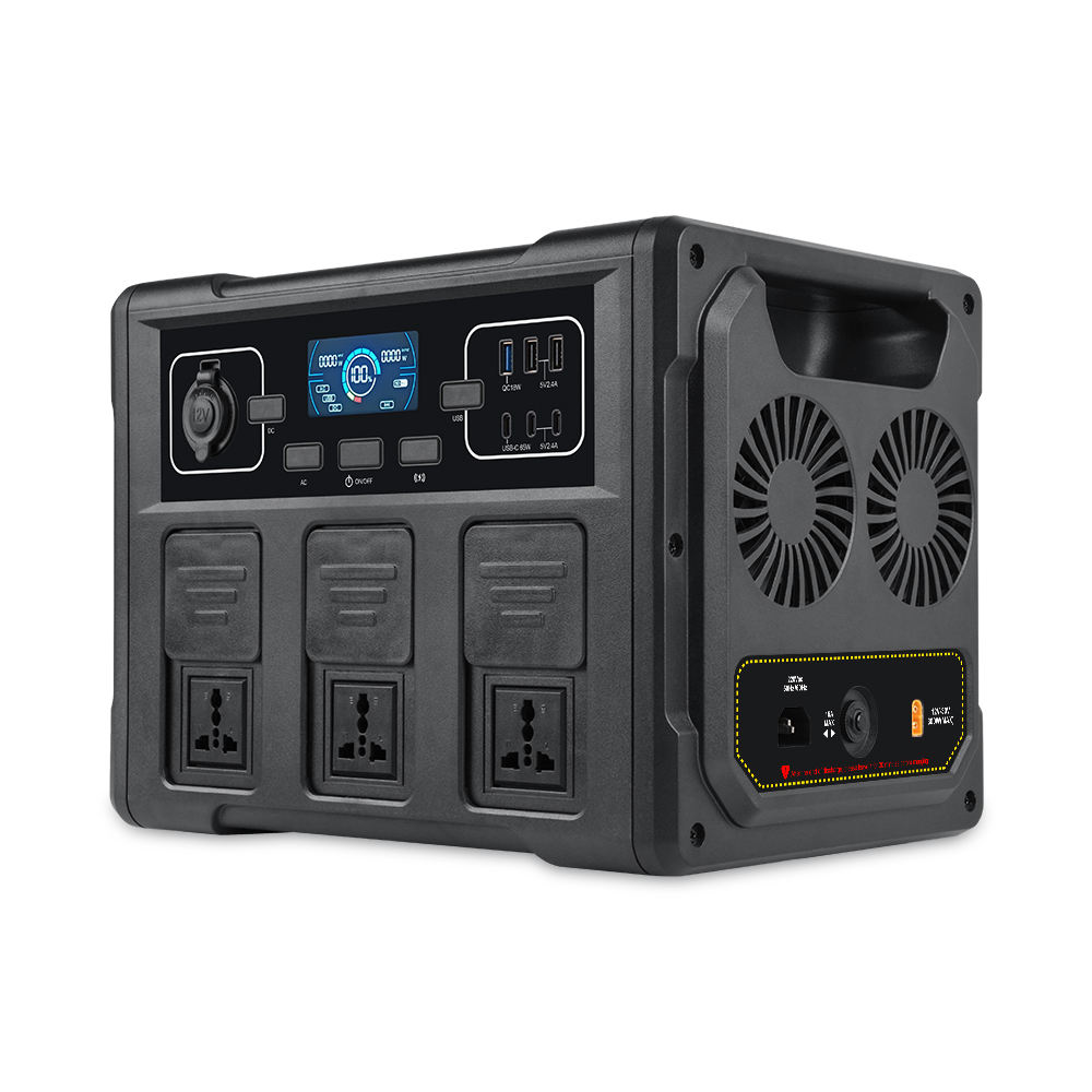 1200W Portable Solar Generator - Battery Outdoor Camping recension och pris