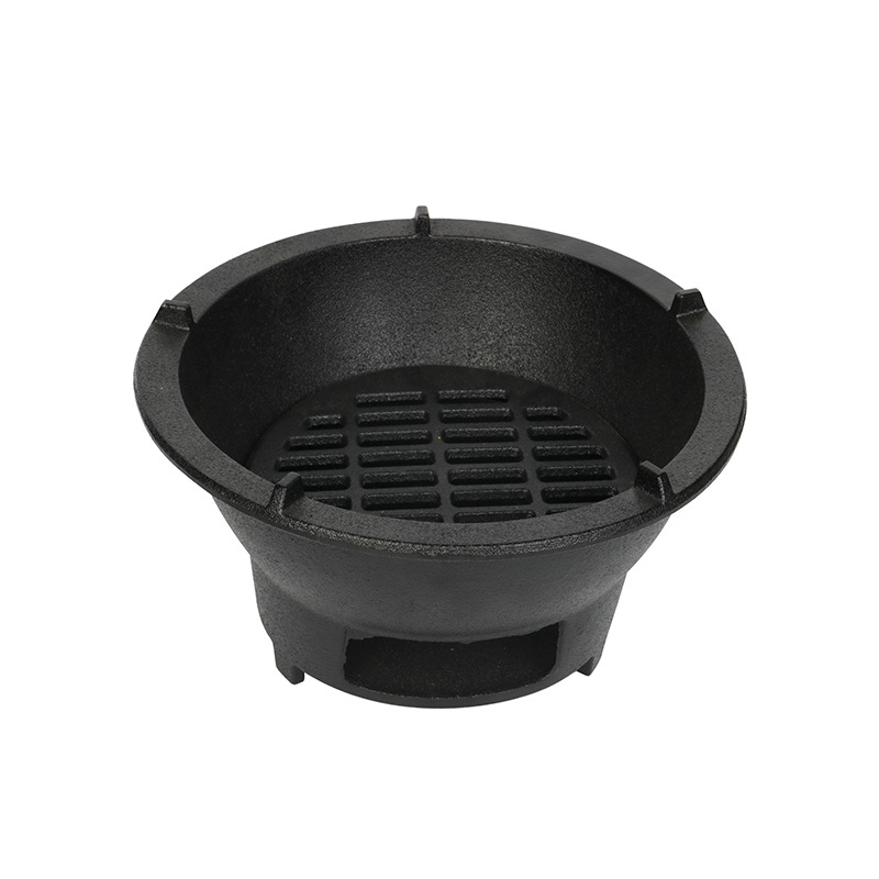 Portable Cast Iron Hibachi Gri - Japanese Outdoor Camping recension och pris