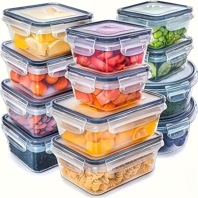 8Pcs Set Includes 4 Containers - Outdoor Camping Storage Box recension och pris