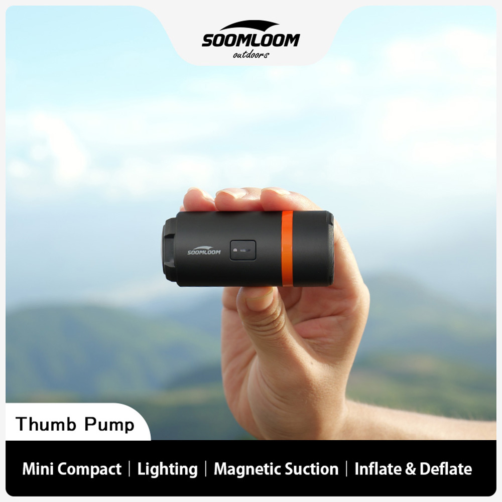 Soomloom Thumb Pump - 47g Ultr - Camping Quiet recension och pris