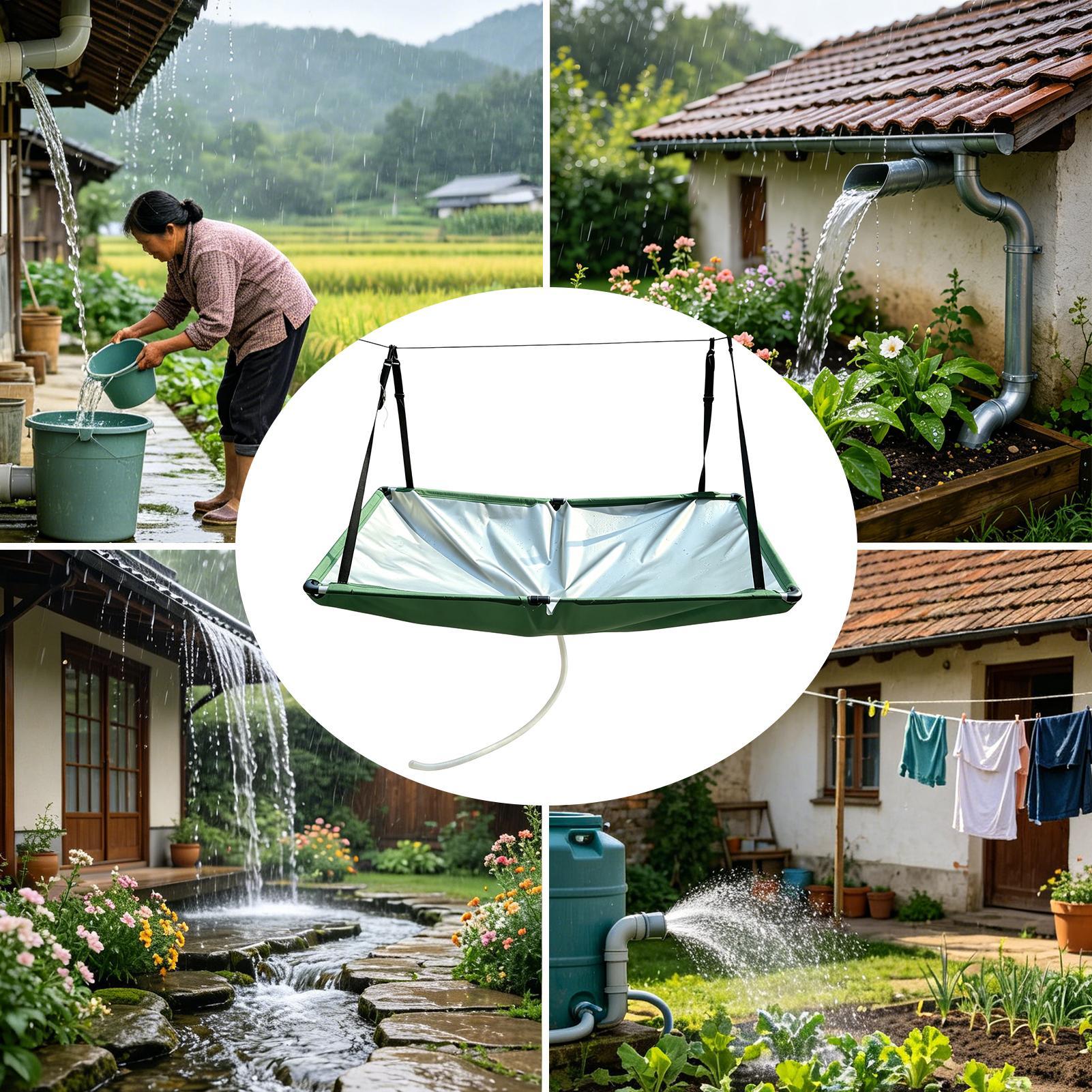 Rain Collector for Garden Wate - Outdoor Camping Water Filter recension och pris