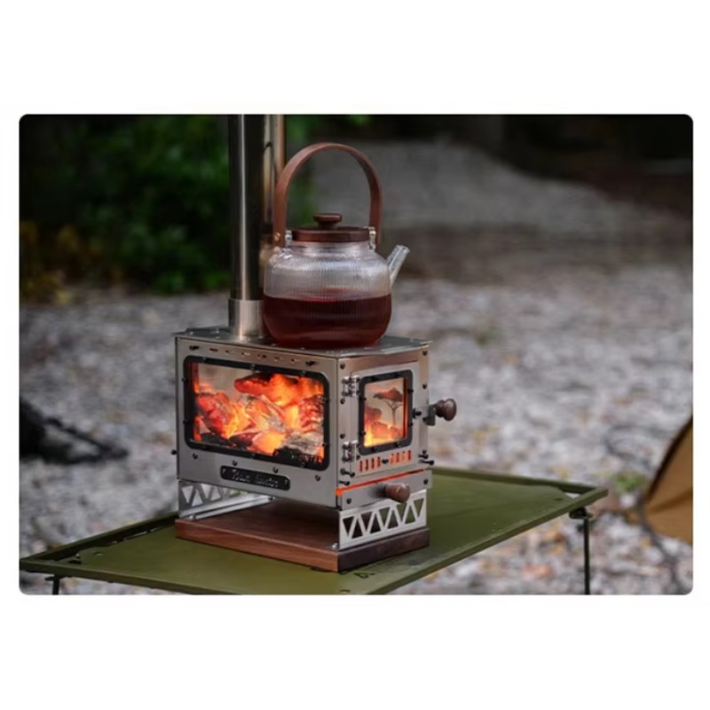 Wizard Mini Portable Stainless - Outdoor Camping Fireplace recension och pris