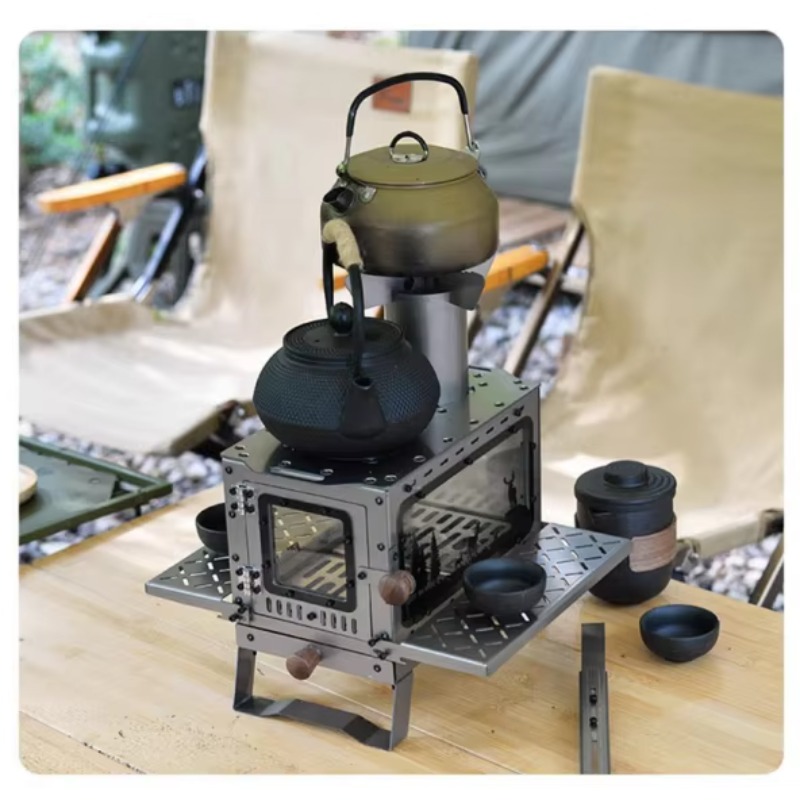 Wizard Mini Portable Stainless - Outdoor Camping Fireplace recension och pris