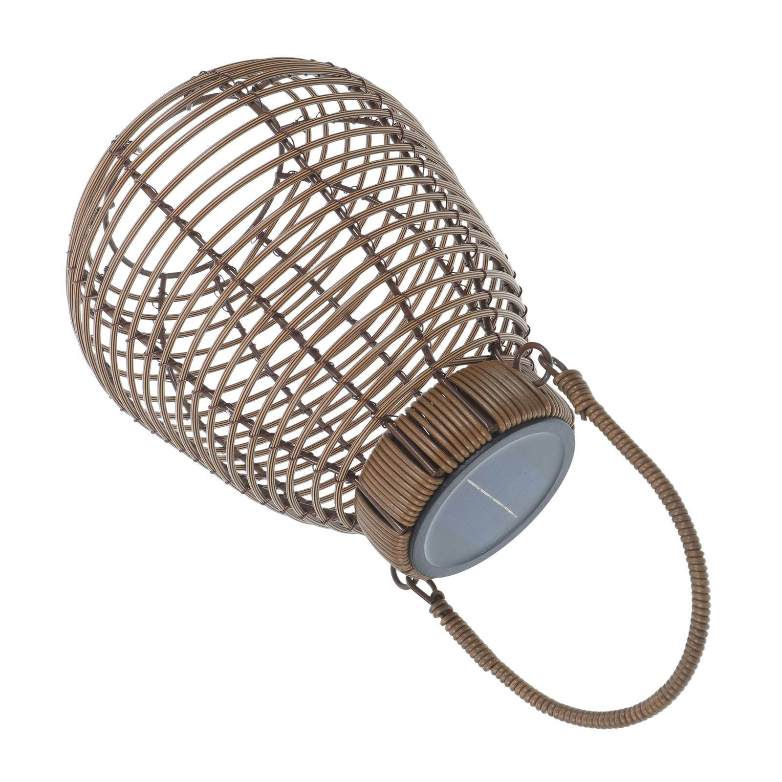 Lantern Solar Rattan Lamp Outd - Outdoor Camping Lampe recension och pris