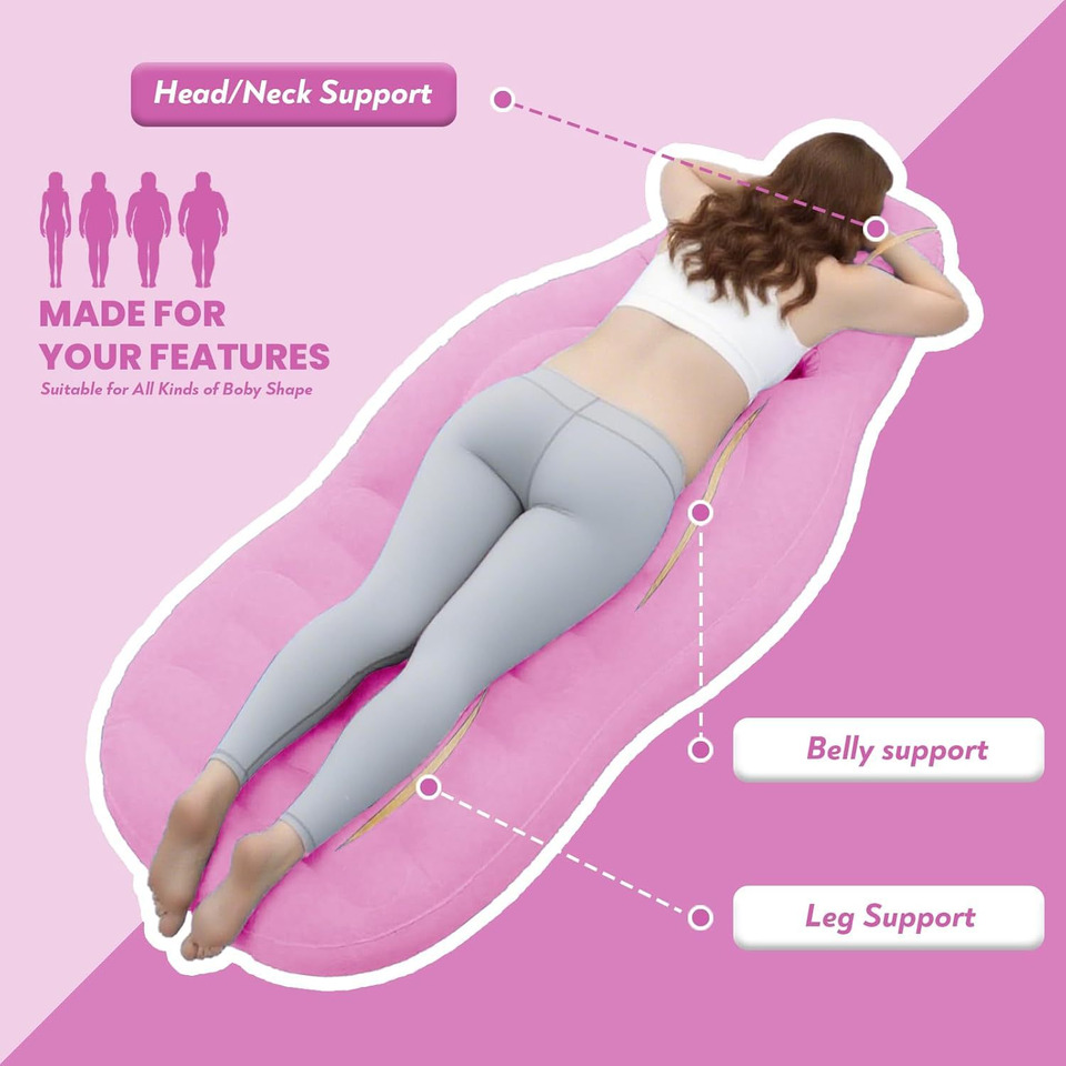 Inflatable Pregnancy Pillow Yo - Inflatable Mattress recension och pris