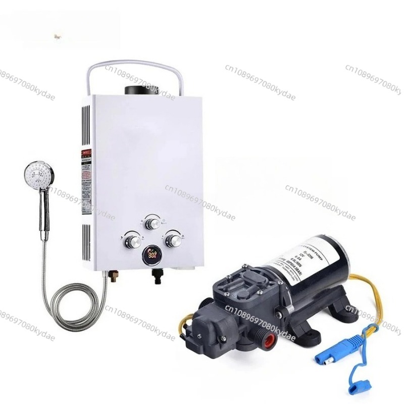 Portable LPG Water Heater - 12 - Outdoor Camping Hot Water Heater recension och pris