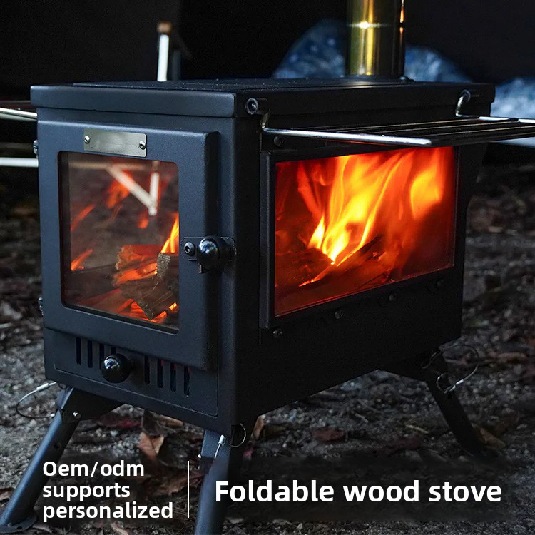 Outdoor Camping Tent  Wood-bur - Outdoor Camping Fireplace recension och pris