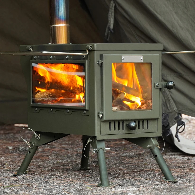 Outdoor Camping Tent  Wood-bur - Outdoor Camping Fireplace recension och pris