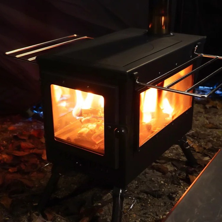Outdoor Camping Tent  Wood-bur - Outdoor Camping Fireplace recension och pris
