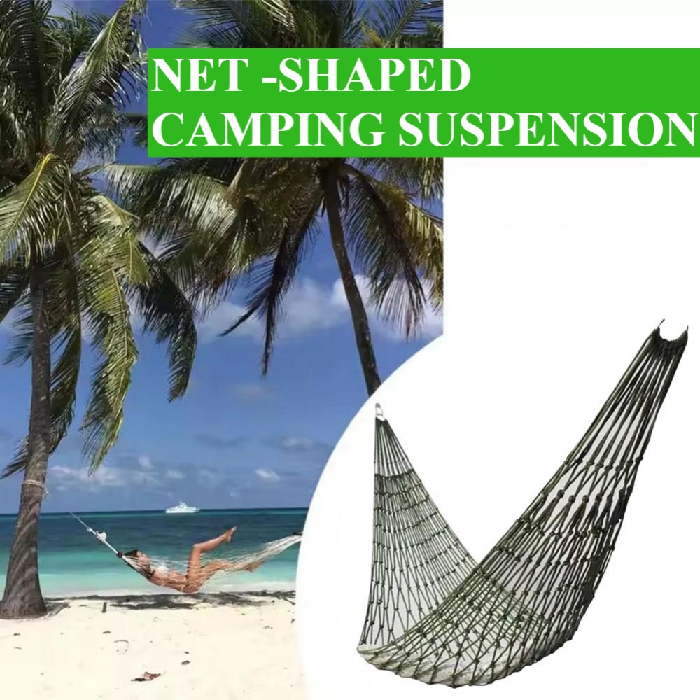 Nylon Rope Meshy Hammock For O - Bed Outdoor Camping recension och pris