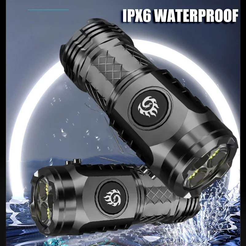 High Strong Power LED Flashlig - Battery Outdoor Camping recension och pris