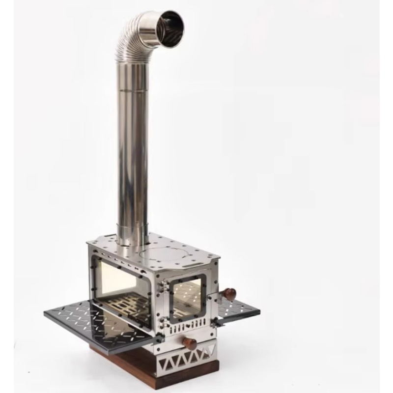 Mini Portable Stainless Steel  - Outdoor Camping Fireplace recension och pris