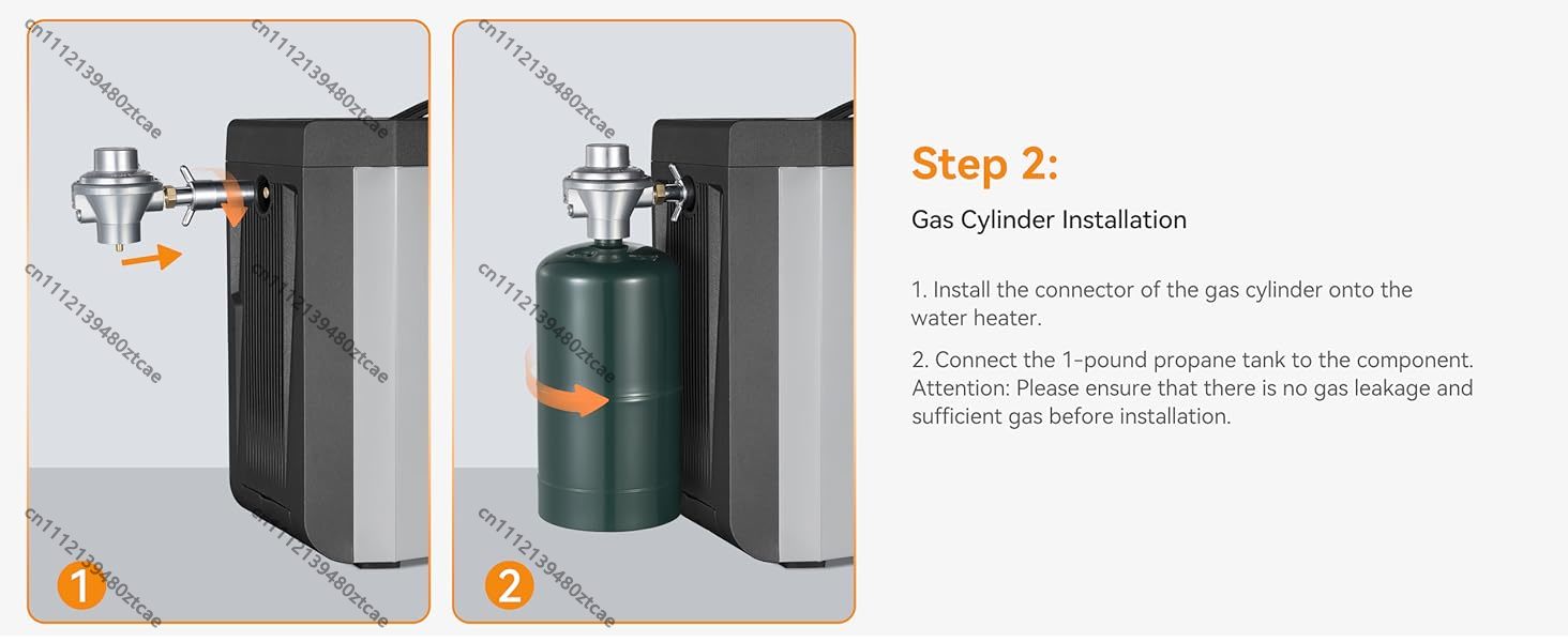 Portable Propane Instant Water - Outdoor Camping Hot Water Heater recension och pris