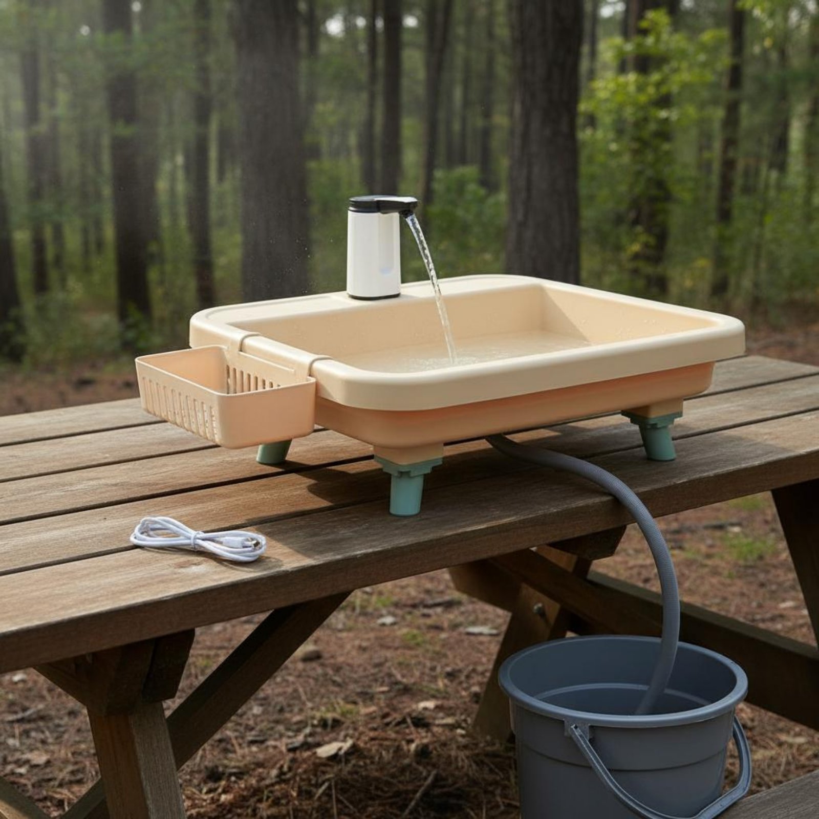 Portable Hand Washing Station  - Outdoor Camping recension och pris
