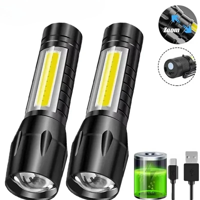 Portable COB+LED Camping Light - Outdoor Camping Lampe recension och pris