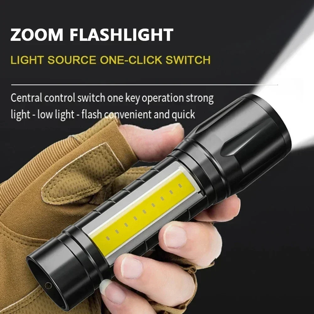 Portable COB+LED Camping Light - Outdoor Camping Lampe recension och pris