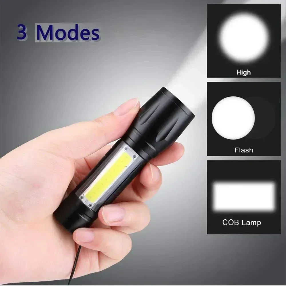 Portable COB+LED Camping Light - Outdoor Camping Lampe recension och pris