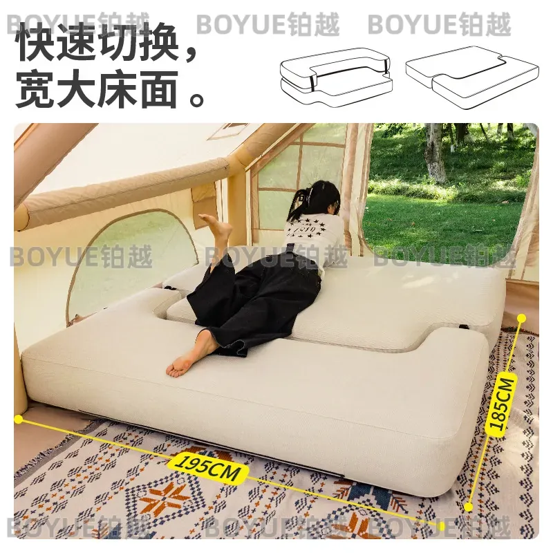 Outdoor Brushed Inflatable Sof - Bed Outdoor Camping recension och pris