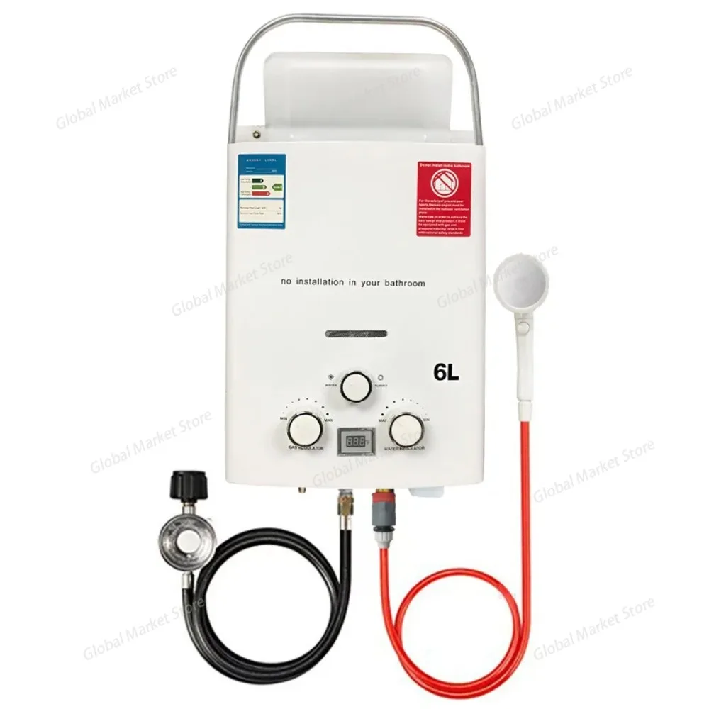 Propane LPG  Gas Tankless Wate - Outdoor Camping Hot Water Heater recension och pris