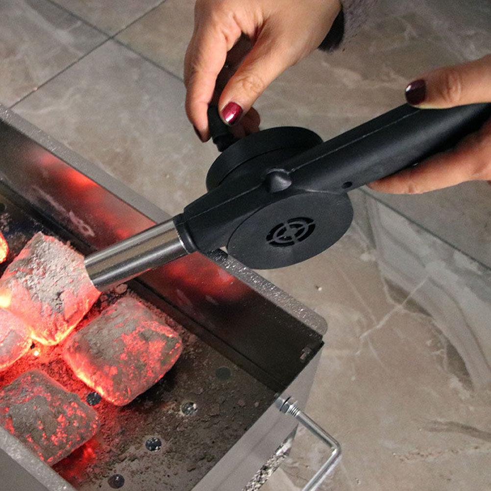 4Pcs Hand Crank Blower Manual  - Outdoor Camping Fireplace recension och pris