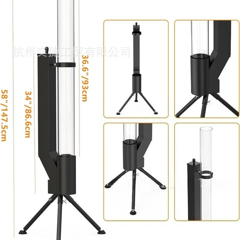 Vertical Rocket Stove - Bazook - Outdoor Camping Fireplace recension och pris