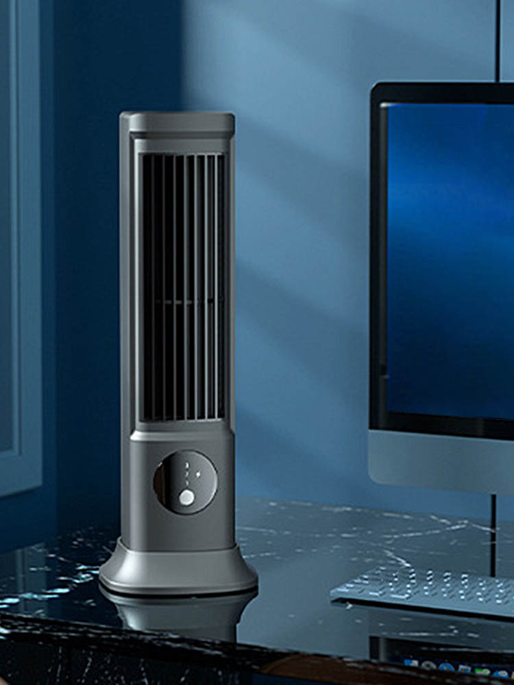 Tabletop Desk Tower Fan USB Re - Camping Quiet recension och pris