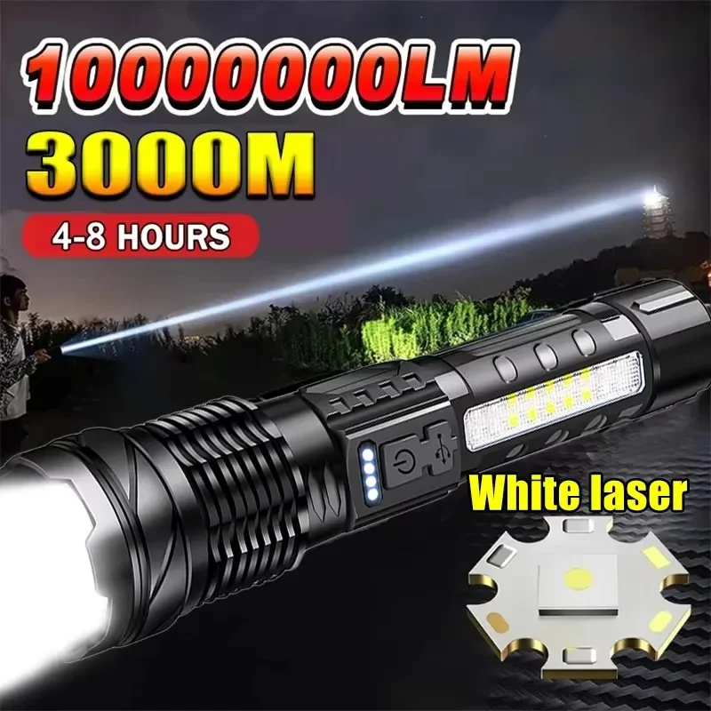 Powerful LED Flashlight Batter - Battery Outdoor Camping recension och pris