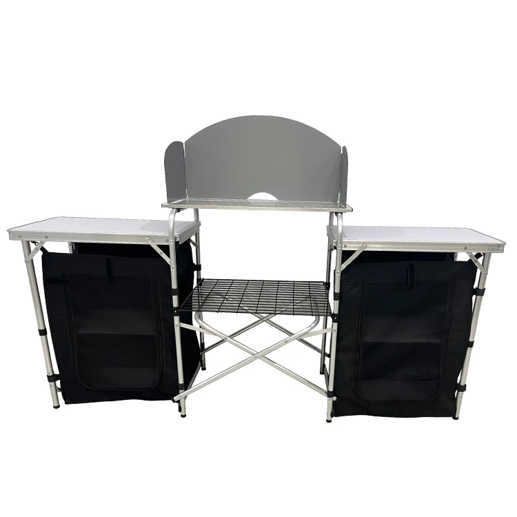 Outdoor Camping Aluminum Porta - Outdoor Camping Kitchen Table recension och pris
